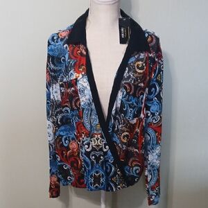 Nicole Miller Multicolor Top Size L NWT